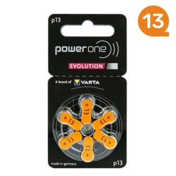 סוללות למכשיר שמיעה 13