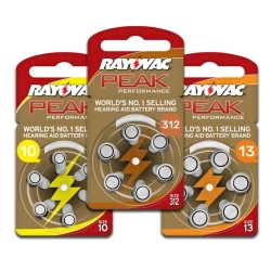 סוללת למכשיר שמיעה 312 | 13 | 10