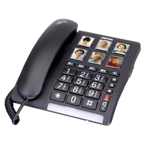 טלפון שולחני מוגבר דגם 400 pictel